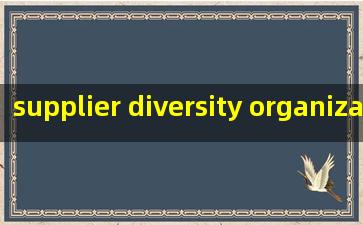  supplier diversity organizations